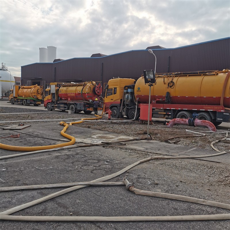 秀屿污水池清理